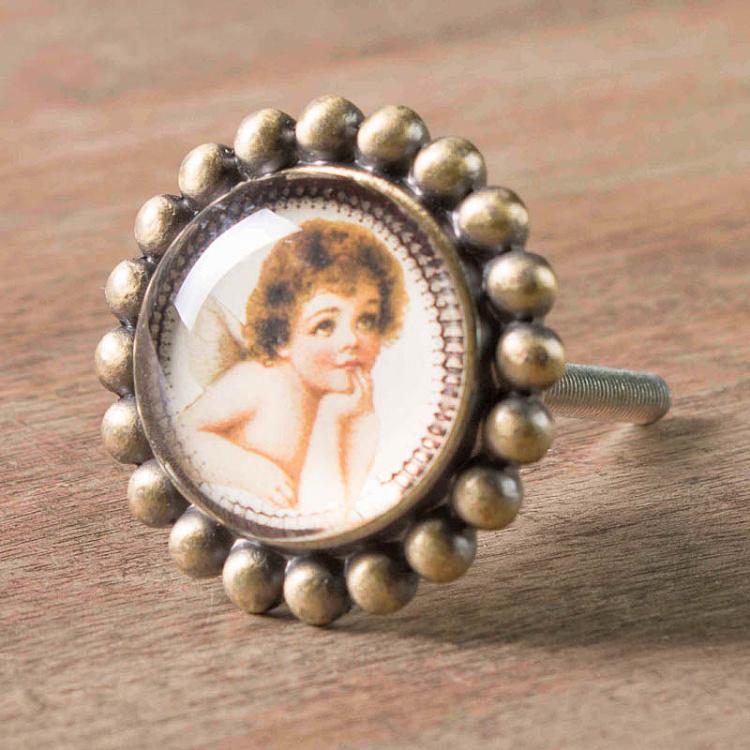 Мебельная ручка-кнопка Ангельская Angelic Knob