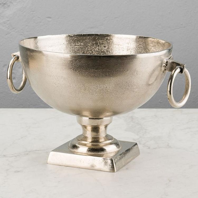 Ведро для льда серебряного цвета Champagne Bowl Silver