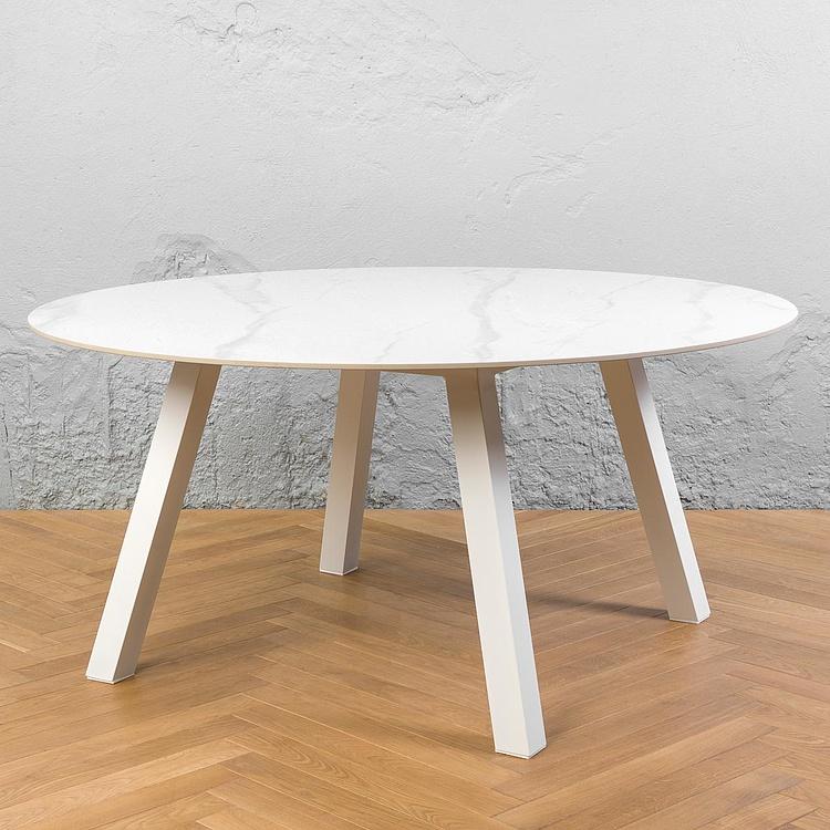 Садовый круглый обеденный стол Рози Rosi Round Dining Table
