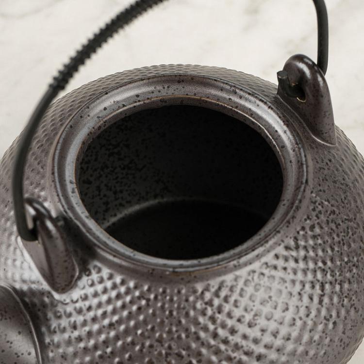 Чёрно-золотой чайник Цейлон Ceylon Teapot Black And Gold