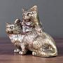 Статуэтка Two Cats Decoration In Brass