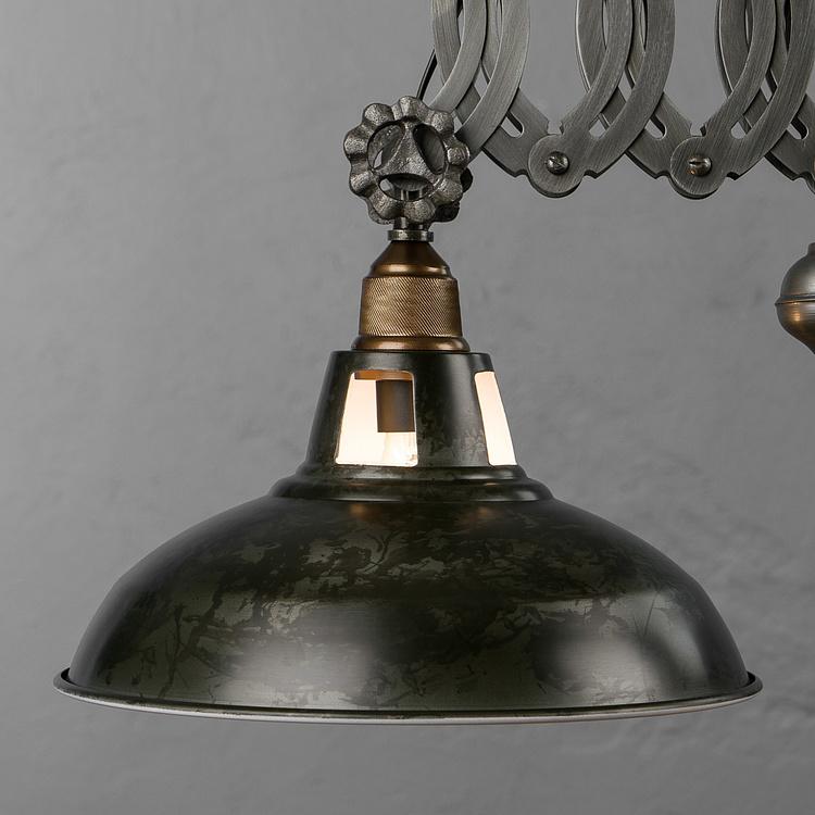 Подвесной раздвижной светильник Айзен Индастриал Eisen Industrial Sliding Ceiling Light