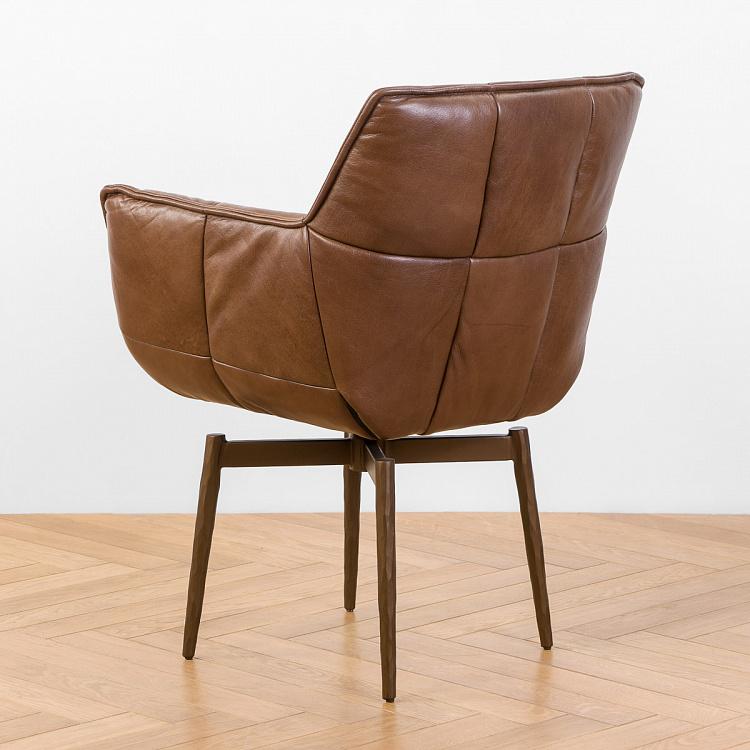 Кресло Центр, латунные ножки Center Armchair, Hammer Brass RM