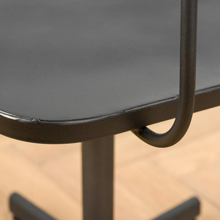 Чёрный крутящийся стул Black Swivel Chair