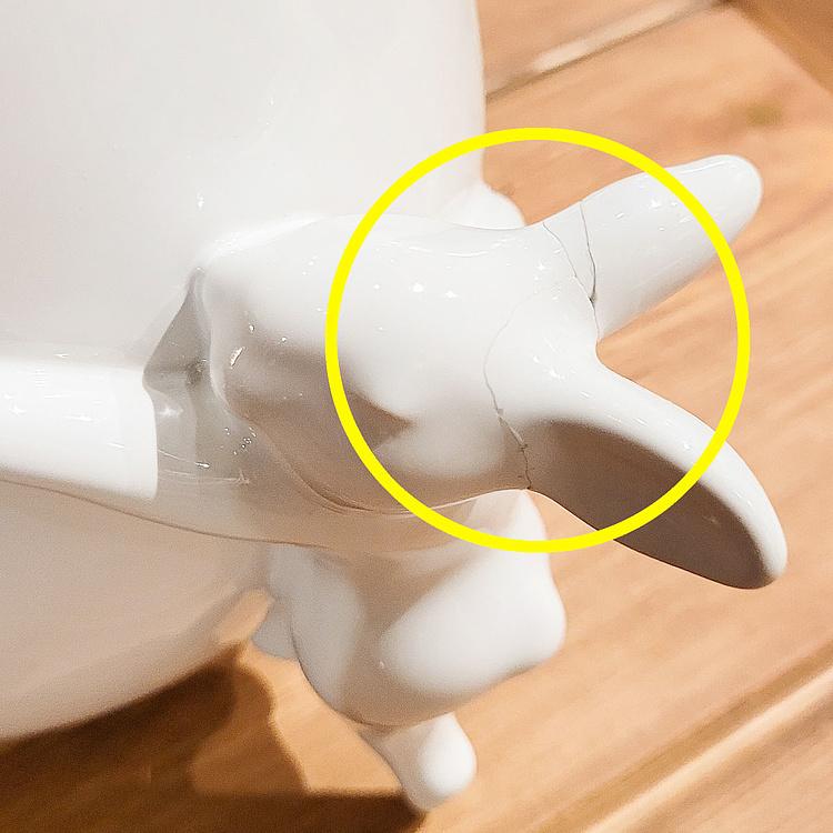 Ваза с кроликами дисконт3 Rabbits Vase discount3