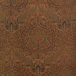 вискоза и полиэстер Burnt Green Jacquard