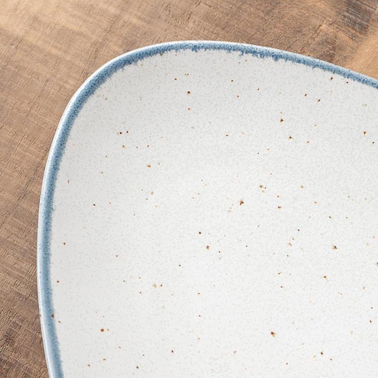 Треугольная тарелка Органика Море, L Organica Mare Triangular Plate Large