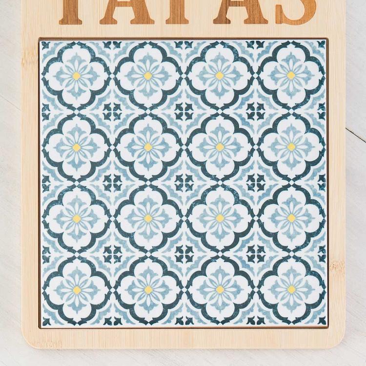 Набор из двух сервировочных досок Солнечные закуски, L Set Of 2 Serving Boards Large Tapas Soleil