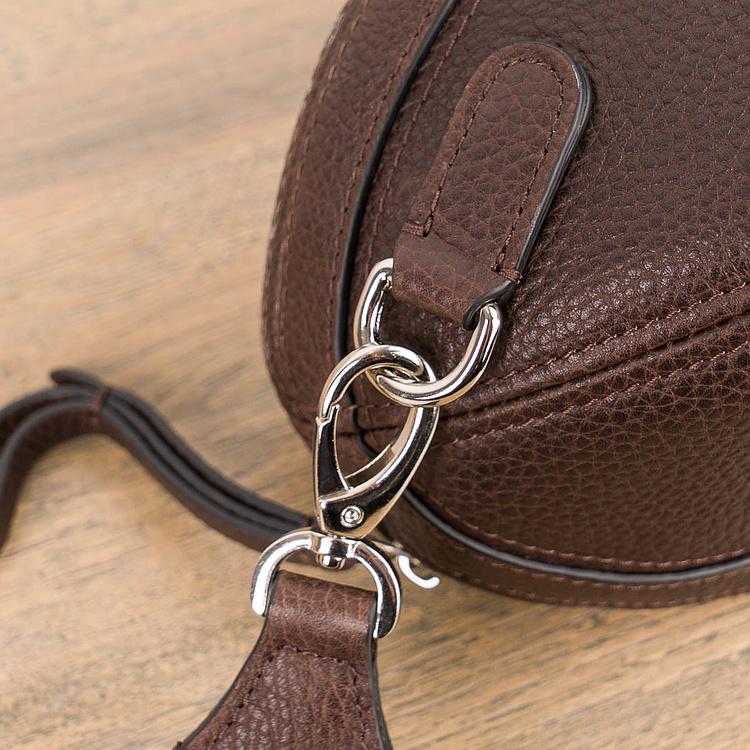 Кожаный несессер-мяч Оболенский Покет Skid Obolensky Pocket