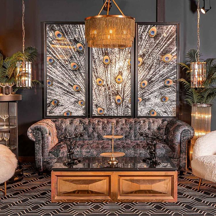 Трёхместный диван Вестминстер Классика Westminster Button 3 Seater