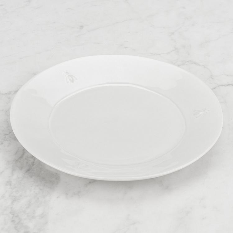 Десертная тарелка Пчёлы Abeille Ceramic Ecru Dessert Plate
