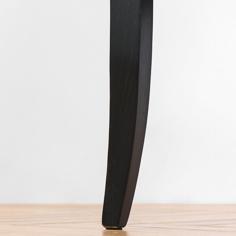 Стул Ньюпорт с подлокотниками, чёрные ножки Newport Dining Chair, Oak Black