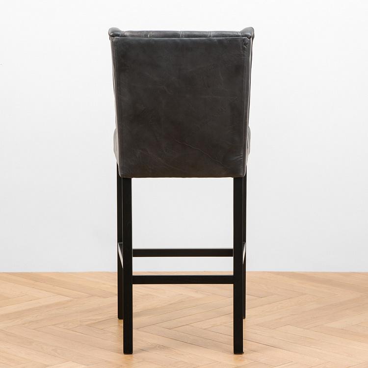 Барный стул Кровавая Мэри, чёрные ножки Bloody Mary Barstool, Oak Black