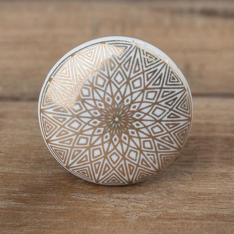 Мебельная ручка Золотой Танжер 3 Golden Tanger 3 Knob