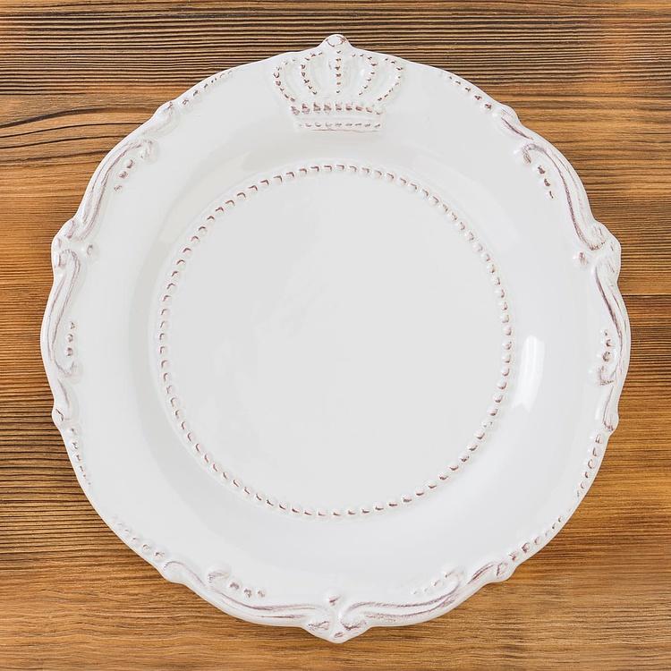 Обеденная тарелка Луи, S Louis Crown Dining Plate Small