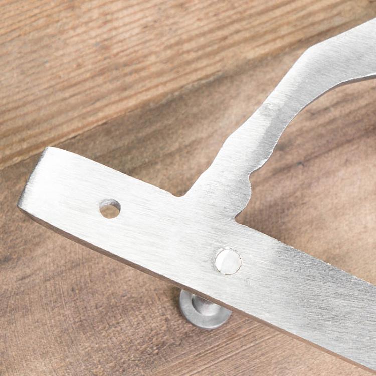 Трёхместная настенная вешалка Бегущий олень Coat Rack 3 Hooks Leaping Deer