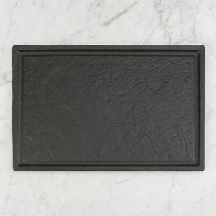 Прямоугольная тарелка для стейков Вулкания, L Vulcania Rectangle Steak Plate Large