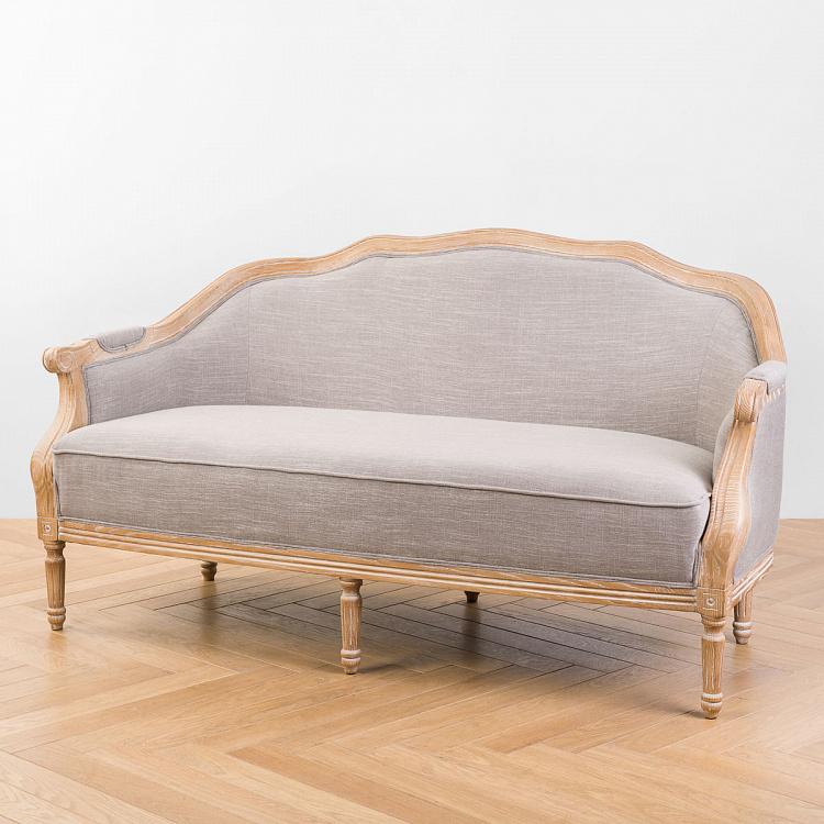 Двухместный диван Жан-Поль, песочные ножки Jean-Paul 2 Seater, Oak Sandwashed