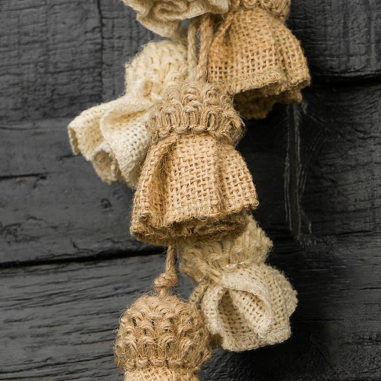 Новогодняя подвеска Цветы Flower Pendant 22 cm