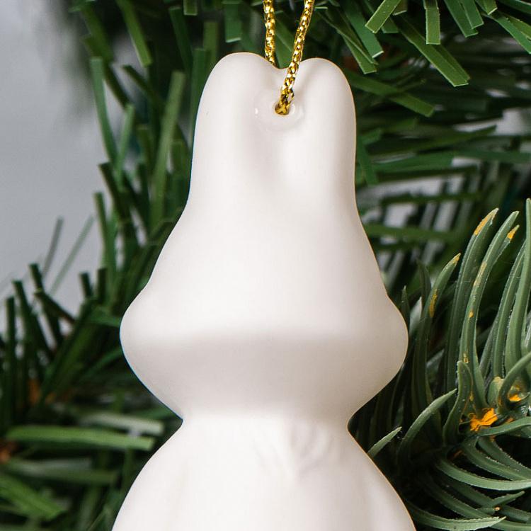 Коллекционная ёлочная игрушка Зайка Rabbit Collectible Toy 9,5 cm