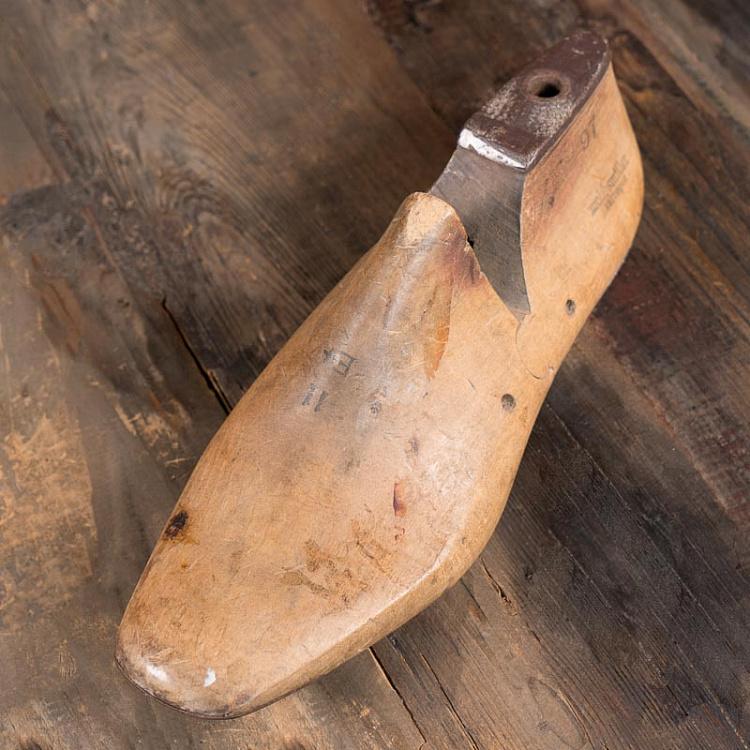 Винтажная обувная колодка Vintage Shoe Last