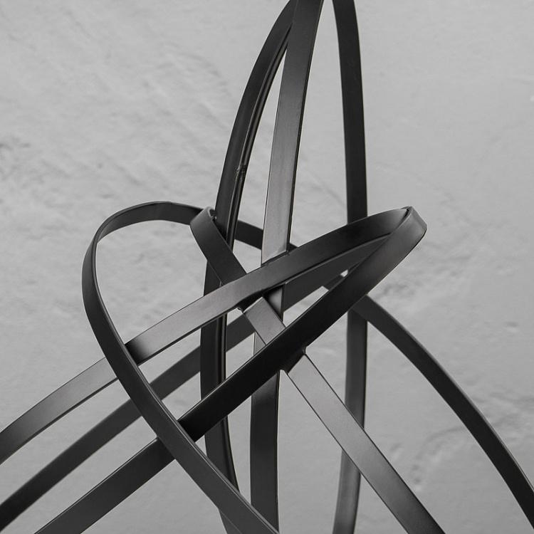 Настольная лампа Орбита, чёрное железо L2 Orbit Table Lamp Iron Black