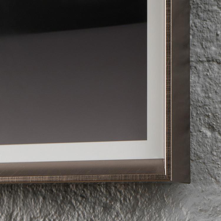 Фото-принт триптих в серебристой раме Порше 718 Set Of 3 Porsche 718 RSK, Pewter Frame