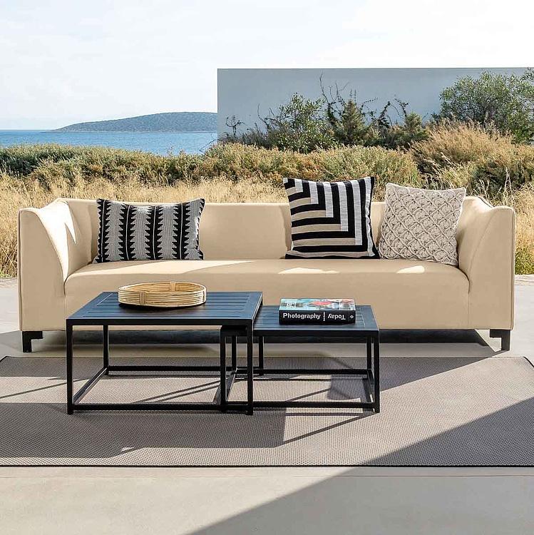 Трёхместный садовый диван Наслаждение Enjoy 3 Seater, Black