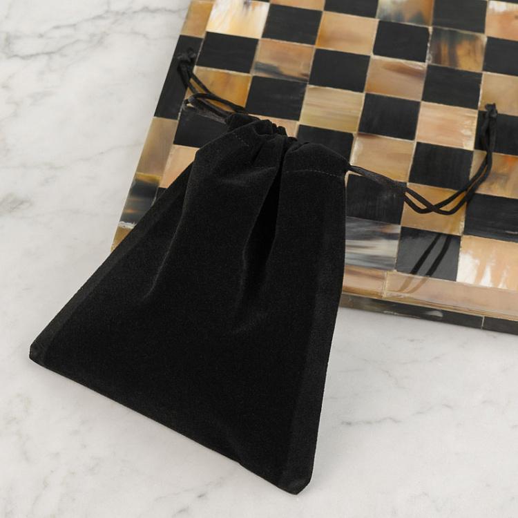 Настольная игра шахматы из рога Буффало Buffalo Chess Game