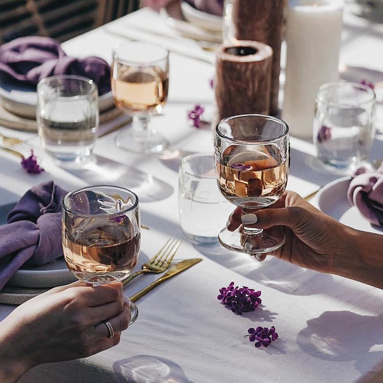 Бокал для воды Стрекозы Libellules Water Glass