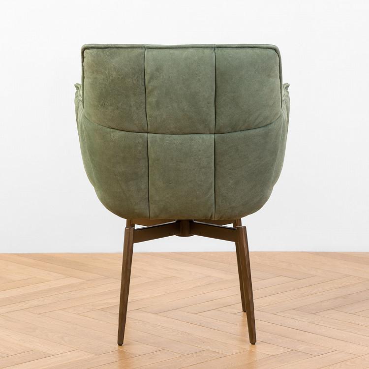 Кресло Центр, латунные ножки Center Armchair, Hammer Brass RM