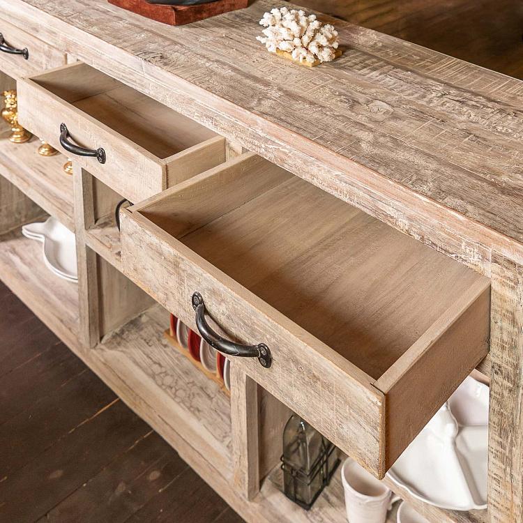 Двусторонний комод с четырьмя ящиками Мануфактура Manufacture Double Sided Counter With 4 Drawers