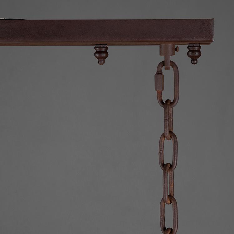 Прямоугольная Хрустальная люстра с гироскопом, S Gyro Crystal Rectangular Pendant Small