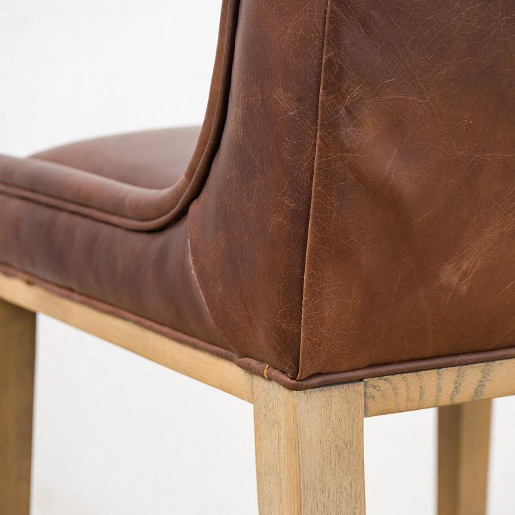 Барный стул Маргарита, светлые ножки Margarita Barstool, Oak Brown