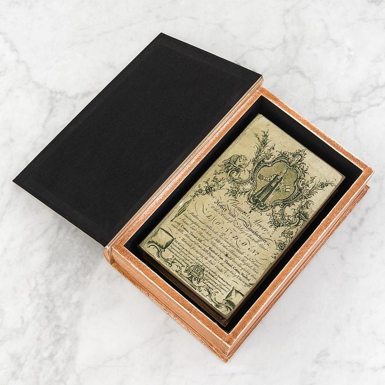 Набор из двух шкатулок Старая Англия Set Of 2 Book Boxes Old England