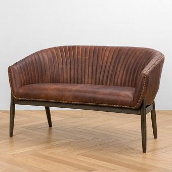 Julie 2 Seater, Ash Brown