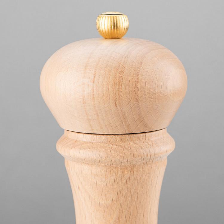 Электрическая мельница для перца Париж, светлое дерево Paris Electric Pepper Mill Natural Wood