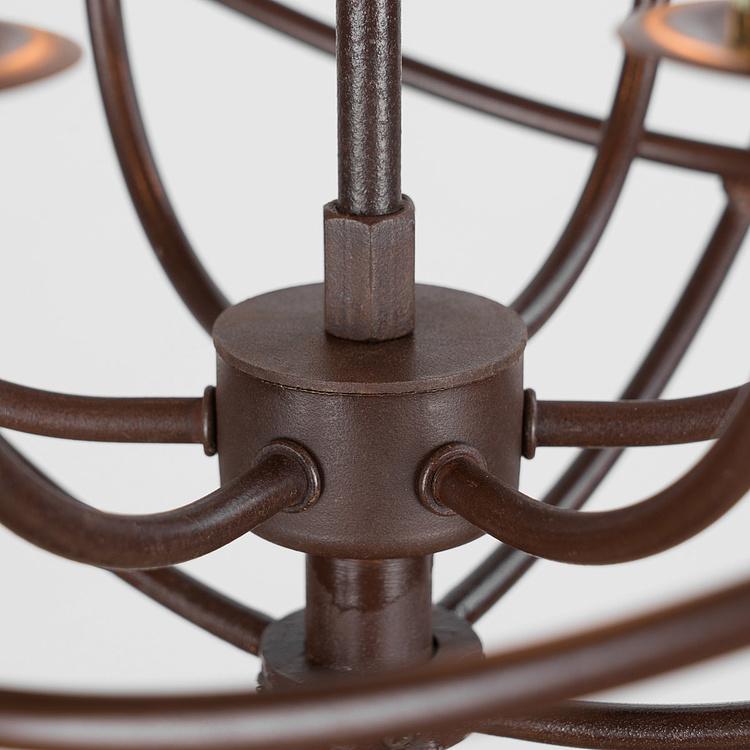 Торшер со столиком из мрамора и гироскопом Gyro Floor Lamp With Tray