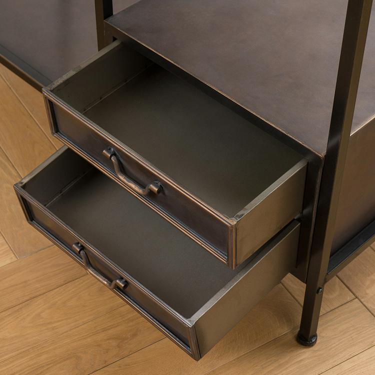 Стеллаж с зеркалом Бонапарт Bonaparte Shelf With Mirror