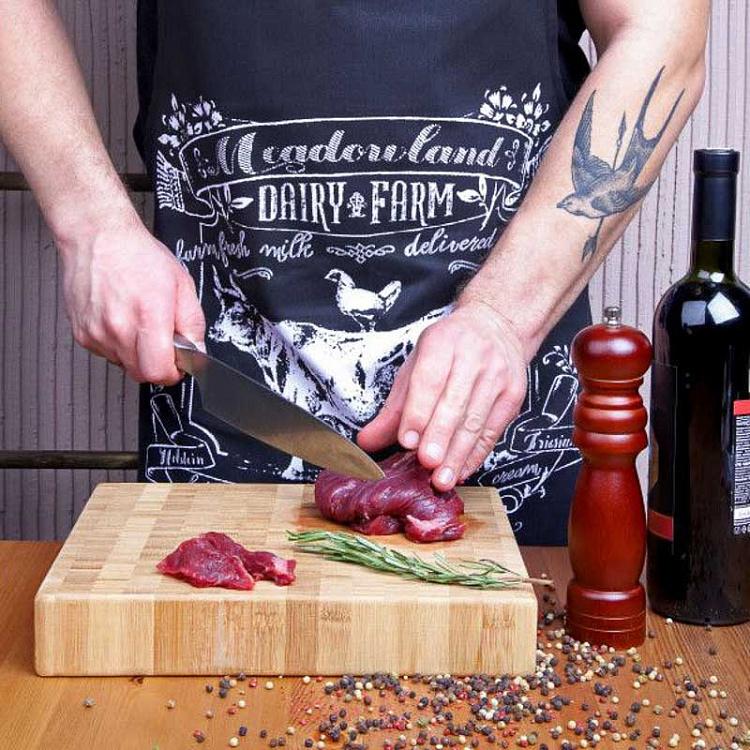 Бамбуковая разделочная доска Шеф-повар Chef Cutting Board