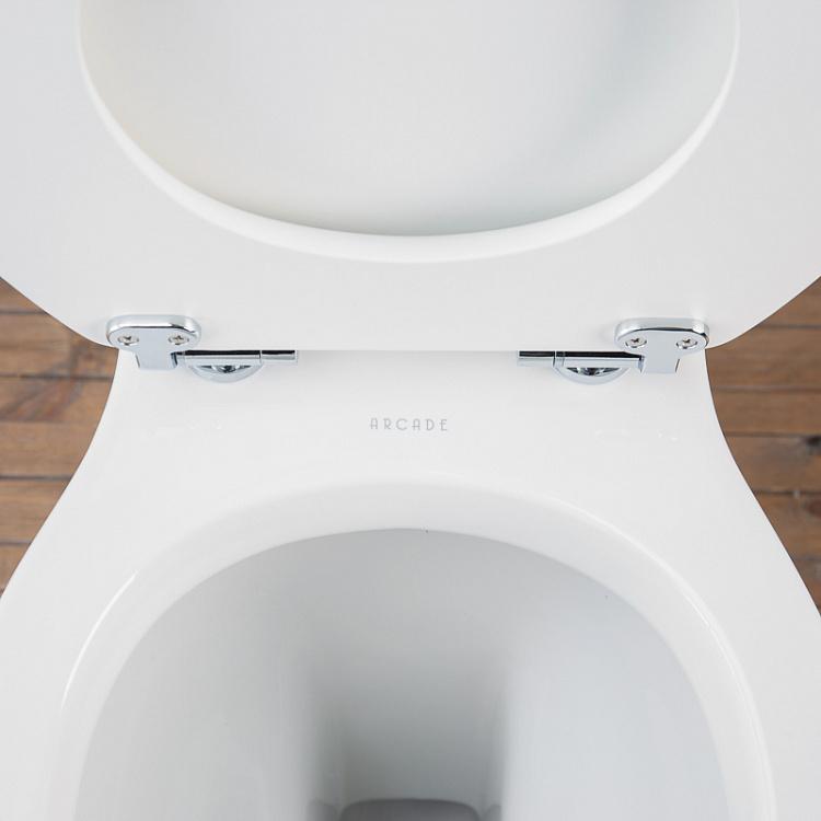 Пристенный унитаз-моноблок Аркада с двойной системой слива Arcade WC Monoblock