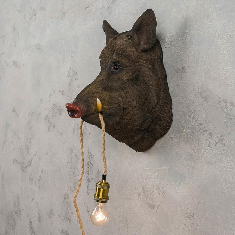 Бра Вепрь Уилли Wall Lamp Boar Willy
