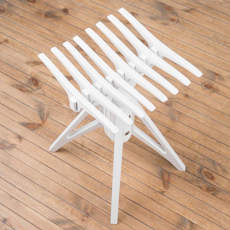Белый табурет Черепаха Turtle Stool White