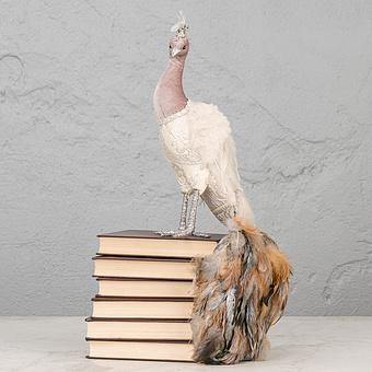 Peacock With Golden Crown Medium