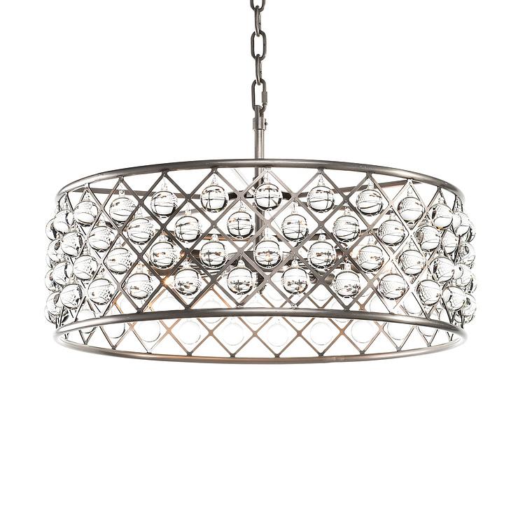 Люстра Кольцевой Зигзаг, M Zig Zag Hoop Pendant Medium