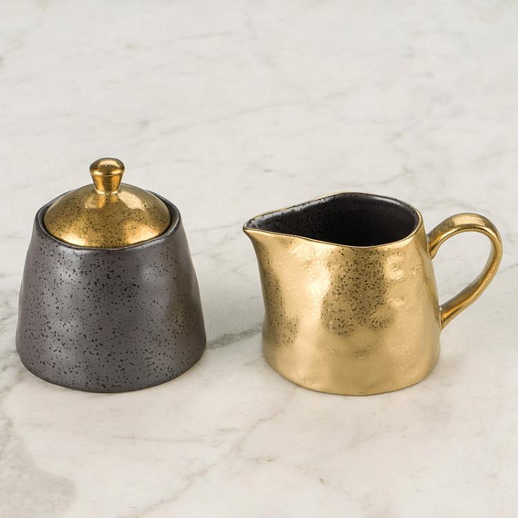 Молочник и сахарница Цейлон Set Of 2 Creamer And Sugar Pot Ceylon