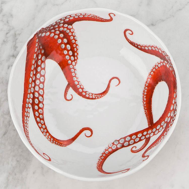 Салатница Средиземноморская диета Осьминог Dieta Mediterranea Polipo Bowl