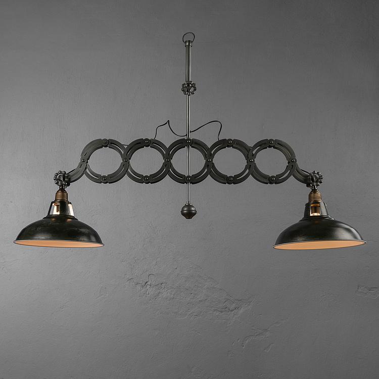 Подвесной раздвижной светильник Айзен Индастриал Eisen Industrial Sliding Ceiling Light