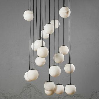 Люстра Galaxy 19 Milky Way Chandelier Large OZ кальцит Alabaster