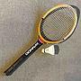 Винтажная ракетка и волан Vintage Racket And Shuttlecock 5